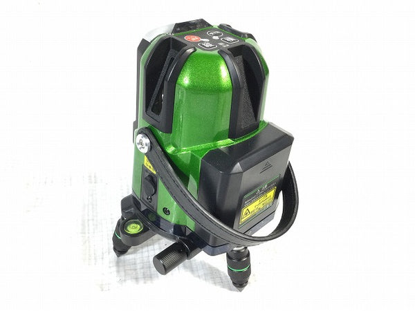 ☆未使用品☆ ムラテックKDS 高輝度グリーンレーザー墨出し器 ATL-96RG 本体+パーツ+バッテリ1個+充電器+電池+ケース 光学114839 - 6