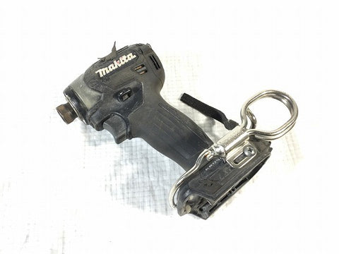 ☆中古品☆makita マキタ 18V 充電式インパクトドライバー TD173DZB ブラック/黒色 コードレス 締め付け129021 - 0