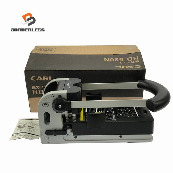 ☆美品☆CARL カール 強力パンチ HD-520N 業務用 穴あけ 書類 ハンドツール 手工具137705 - 1