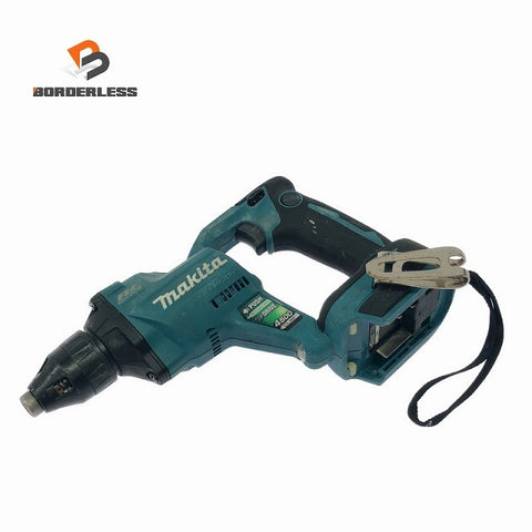 ☆中古品☆makita マキタ 18V 充電式スクリュードライバー FS600D 青/ブルー 本体のみ コードレス ボード用ドライバー 電動工具133866