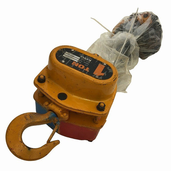☆中古品2個セット☆KITO キトー チェーンブロック M3形 CB010 荷重1.0ton/1ton 揚程2.5m 手動式 チェンブロック 吊り具 荷揚げ137278 - 4