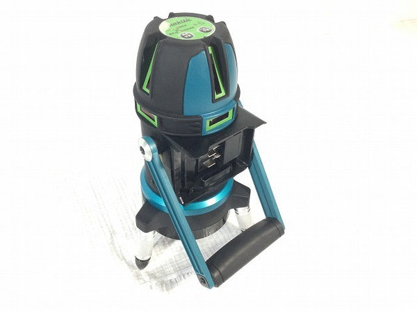 ☆比較的綺麗☆makita マキタ 10.8V 充電式屋内・屋外兼用追尾墨出し器 SK506GDN 受光器 充電器 ケース グリーンレーザー墨出し器125376 - 6