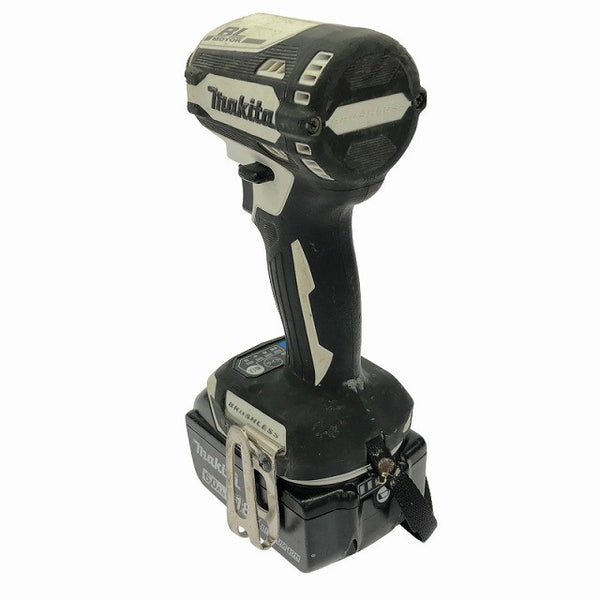 ☆中古品☆makita マキタ 18V 充電式インパクトドライバ TD171D バッテリー3個(6.0Ah)+バッテリー1個(14.4V 6.0Ah)充電器+ケース132780 - 7