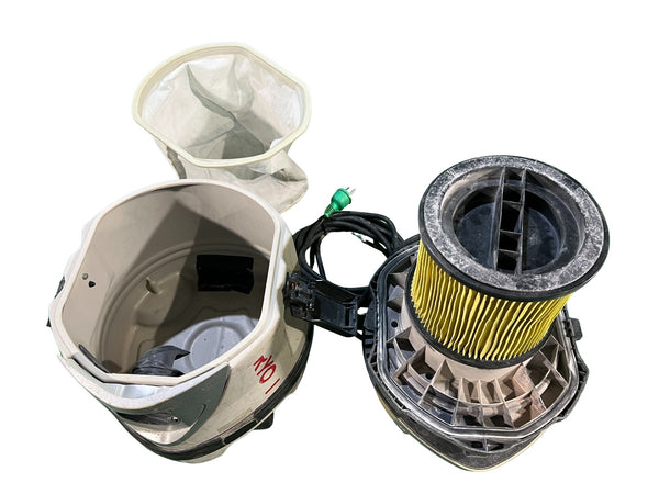 ☆中古品☆RYOBI 100V 集じん機 VC-125W 本体とホースのみ 乾湿両用 集塵機 業務用 工業用 掃除機 清掃122321 - 6