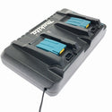 ☆美品セット☆makita マキタ 18V 6.0Ah 純正 リチウムイオンバッテリー BL1860B 2口急速充電器 DC18RD リチウムイオン電池 - 5
