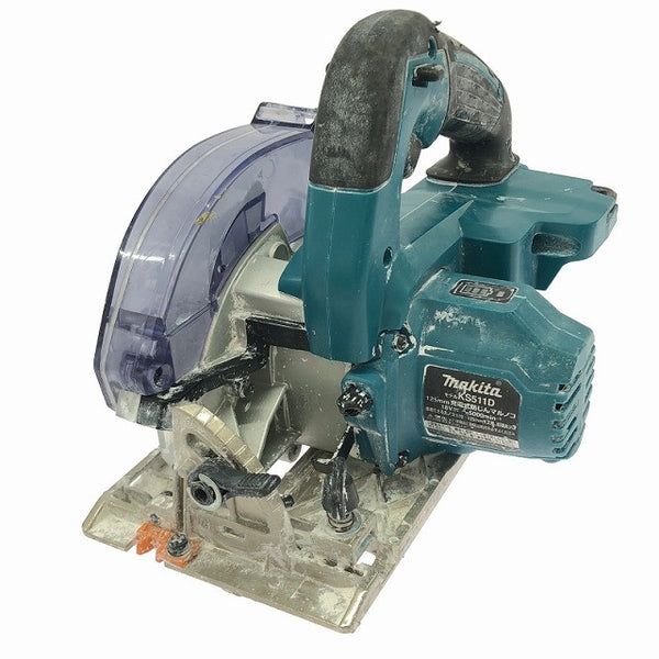 ☆中古品 コメント必読☆makita マキタ 18V 125mm 充電式防じんマルノコ KS511D 本体のみ コードレス 防塵マルノコ 集じん丸のこ 集塵丸のこ134197 - 2