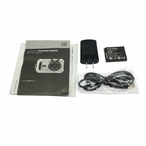 ☆未使用品☆ KODAK コダック 防水デジタルカメラ WPZ2 PIXPRO イエロー 防水防塵 耐衝撃 CALSモード 1600万画素 116596 - 10