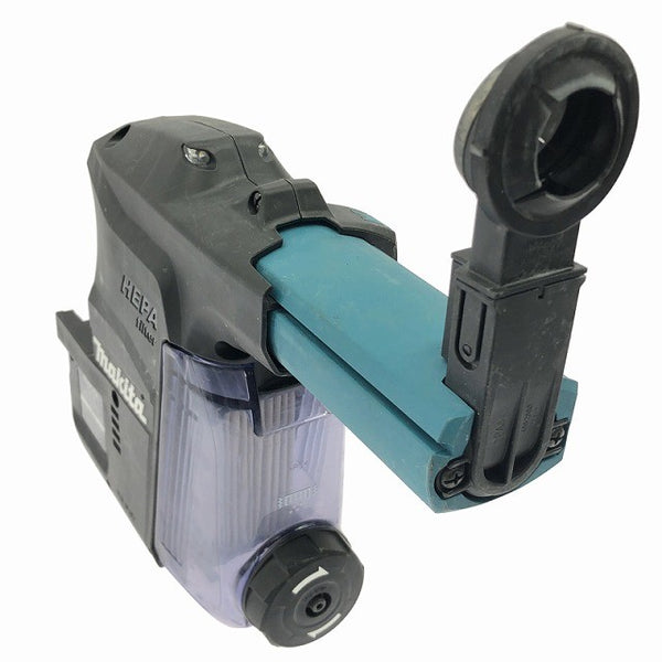 ☆中古品☆makita マキタ 40Vmax 28mm 充電式ハンマドリル HR001G 青 集じんシステム(DX12) ケース付 コードレス135821 - 7