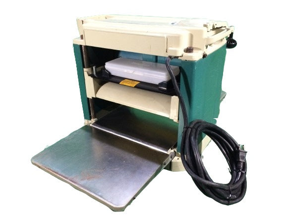 ☆中古品☆makita マキタ 100V 304mm 自動カンナ 2012NB 定盤固定式 替刃式 自動かんな盤 プレーナー 研磨機 大工道具118042 - 4