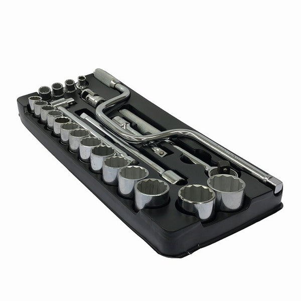 ☆極美品☆KAMASA TOOL カマサツール ソケットレンチセット NO.3595 差込角12.7mm ラチェットレンチ ハンドツール121764 - 7