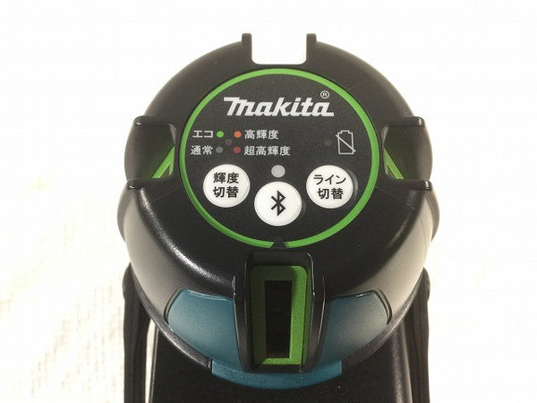 ☆未使用品☆makita マキタ 10.8V 充電式屋内・屋外兼用墨出し器 SK507GDN 本体+受光器(LDG-6)パーツ+ケース レーザー墨出し器130249 - 8