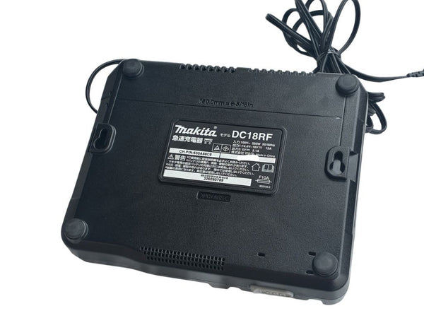 ☆中古品セット☆ makita マキタ バッテリ 充電器セット DC18RF BL1860B 18V 6.0Ah 使用回数僅か 純正品 急速充電対応132412 - 10