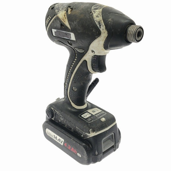 ☆中古品☆National ナショナル 14.4V 充電インパクトドライバー EZ7540 バッテリー2個(14.4V 3.0Ah) コードレス 充電式 松下電工 116167 - 3