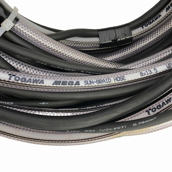☆極美品☆堺電業 TIG用 延長ケーブル 20m 22sq/22スケ TIG溶接機用 TIG延長ケーブルセット パワーケーブル キャブタイヤケーブル134877 - 8