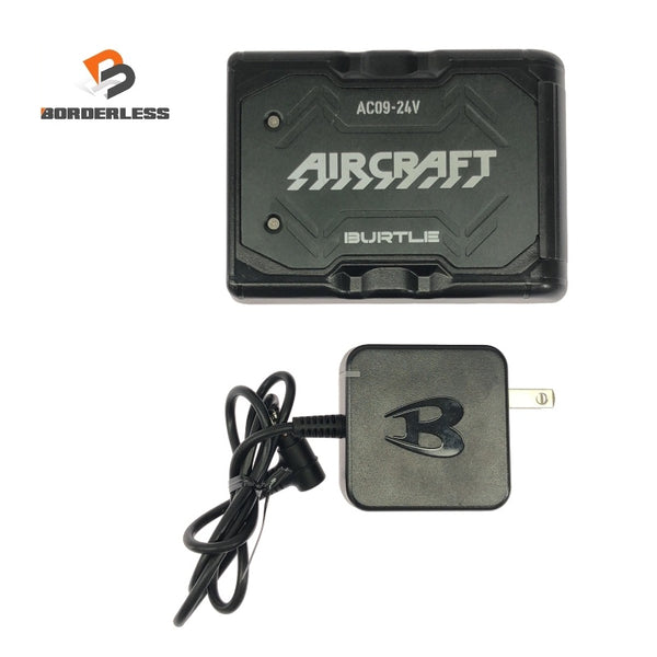 ☆中古品☆BURTLE バートル 24V エアークラフト用バッテリー AC09 ACアダプタ付 空調作業服用 暑さ対策 2025年モデル118673 - 1