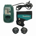☆中古品 2点セット☆makita マキタ 10.8V インパクトドライバ TD090D ドライバドリル DF330D バッテリー2個(10.8V 1.3Ah) 充電器付 - 10