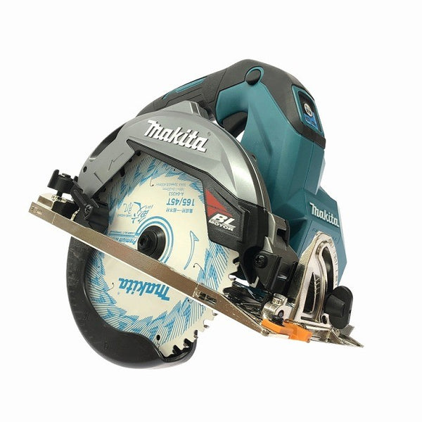 ☆未使用品☆makita マキタ 40Vmax 165mm 充電式マルノコ HS001GZ 本体のみ 青/ブルー 鮫肌 コードレス 丸ノコ132601 - 5