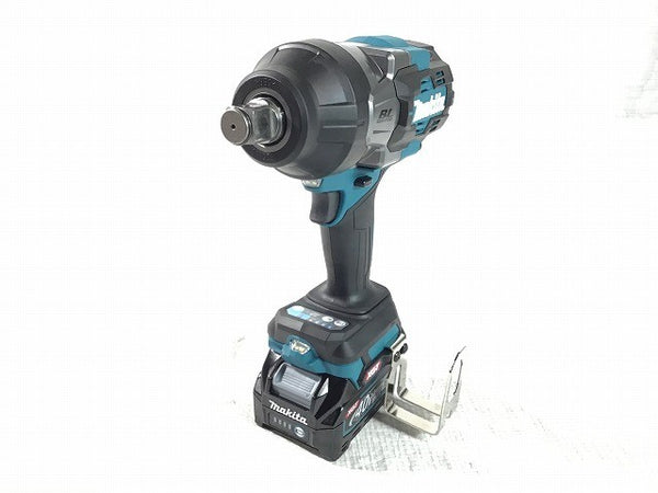 ☆未使用品☆ makita マキタ 40Vmax 充電式インパクトレンチ TW001GRDX 青/ブルー バッテリー2個(2.5Ah)充電器+ケース133769 - 4