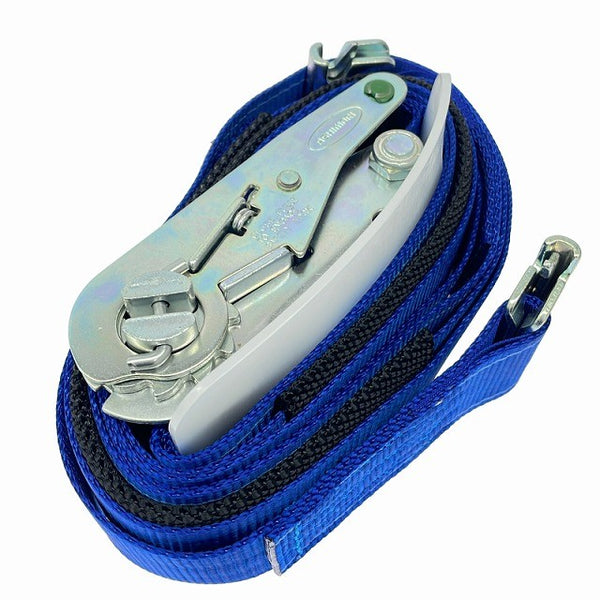 ☆未使用品3点☆日軽ラッシングベルト RWS30 E1-10-30-E1A×2/RB30-E1-10-30-E1-A×1 ベルト巾50mm ラチェットバックル型126710 - 2