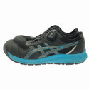 ☆比較的綺麗☆asics アシックス ウィンジョブ CP219 BOA 1273A092 ブラック×ガンメタル 27.5cm 安全靴 作業靴137778 - 6