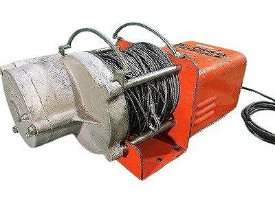 ☆中古品☆東京ジャイロ セビー高速ウィンチ W950CW-Ⅲ/W950CWⅢ リモコン付 電動ウインチ 荷揚げ機 最大荷重160Kg CW3　　　　　　115108 - 3