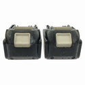 ☆中古品2点セット☆makita マキタ 18V 6.0Ah 純正リチウムイオンバッテリー BL1860B×2 急速 残量表示 LITHIUM-ION 雪マーク131960 - 6