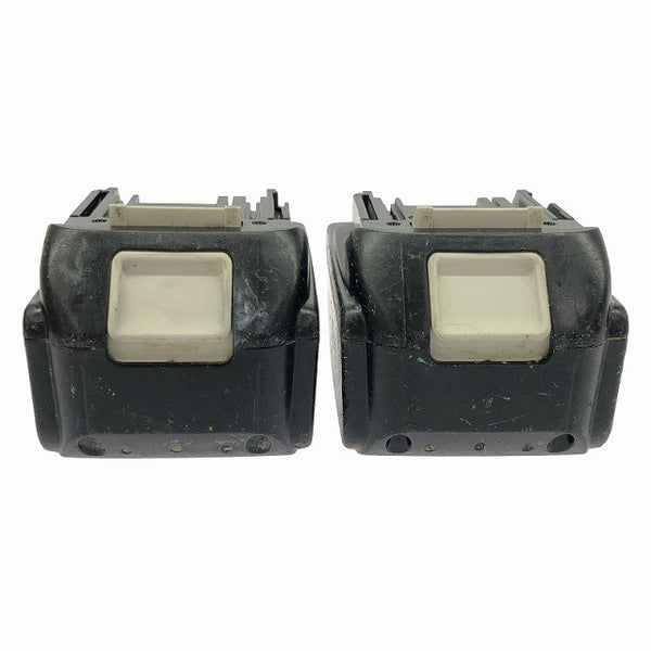 ☆中古品2点セット☆makita マキタ 18V 6.0Ah 純正リチウムイオンバッテリー BL1860B×2 急速 残量表示 LITHIUM-ION 雪マーク131960 - 6