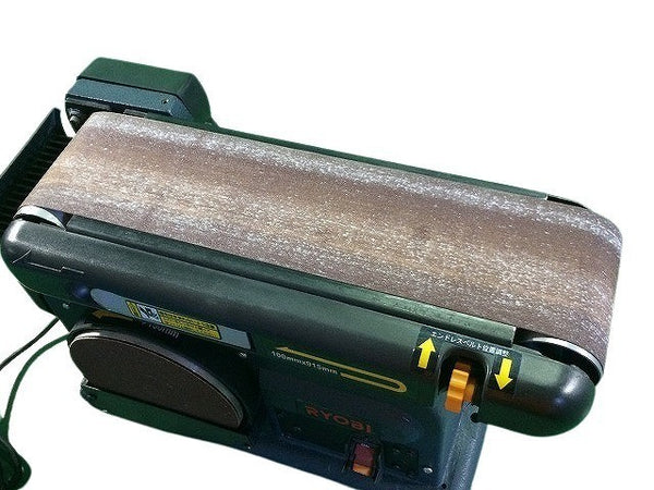 ☆美品☆RYOBI リョービ ベルトジスクサンダ BDS-1000 ベルトグラインダ 研磨 - 9