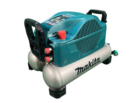 ☆比較的綺麗です☆makita マキタ 100V 50/60Hz エアコンプレッサー AC500XG 青 16L エアーコンプレッサー エア工具135337 - 0