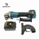 ☆中古品☆makita マキタ 18V 100mm 充電式ディスクグラインダー GA412D バッテリ1個(18V6.0Ah)付 コードレス ディスクサンダー120992 - 1