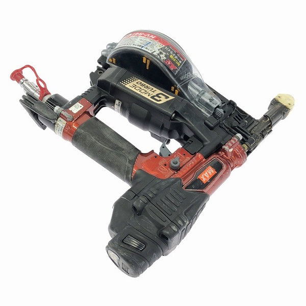 ☆中古品☆MAX マックス 41mm 高圧 ターボドライバー HV-R41G5 エアビス打機 エアビス打ち機 ねじ打機 ねじ打ち機 - 4