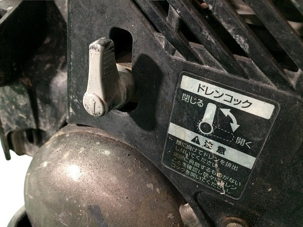 ☆中古品☆HIKOKI ハイコーキ 100V 8L 常圧/高圧 エアコンプレッサー EC1245H3 黒/ブラック エアーツール - 9