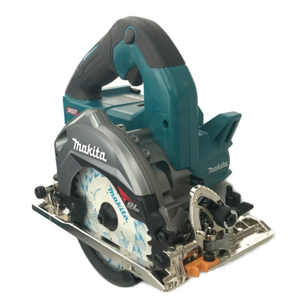 ☆未使用品☆makita マキタ 40Vmax 125mm 充電式マルノコ HS005GRDX 青 バッテリ2個(40Vmax2.5Ah) 充電器 ケース付 コードレス - 5