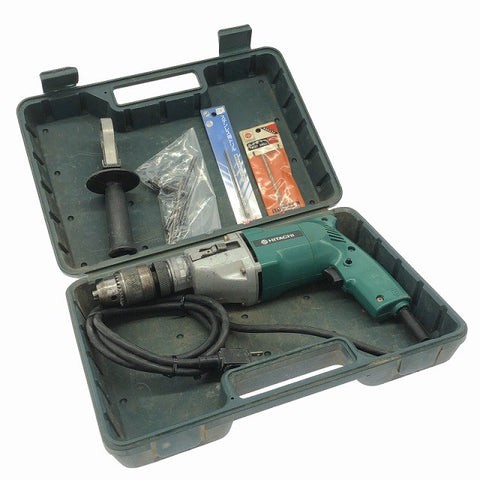 ☆中古品☆HITACHI 日立工機 100V 二段変速 振動ドリル VTP-16 ケース付 コード式 震動ドリル 電気ドリル 電動ドリル 穴あけ128268 - 0