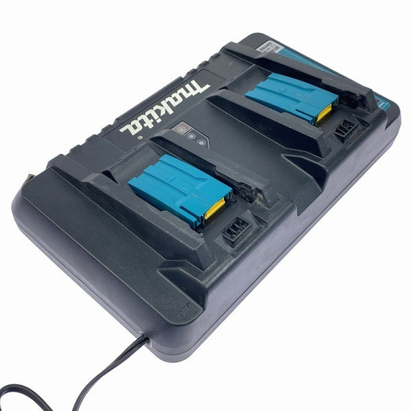 ☆比較的綺麗です☆makita マキタ 18V 純正リチウムイオンバッテリー BL1860B×2  2口急速充電器 DC18RD 合計3点セット118108 - 5