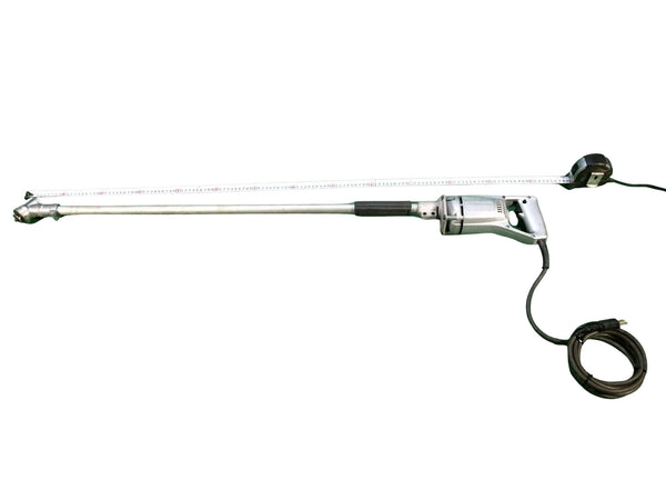 ☆中古品☆HITACIH 日立工機 100V 電気ドリル LUH-DH4 長柄付 オートケレンダー 塗装用 屋根ケレン 研磨機 ディスクサンダー130150 - 5