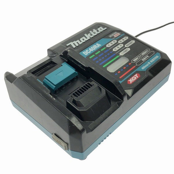 ☆中古品☆makita マキタ 純正 40Vmax用 急速充電器 DC40RA リチウムイオンバッテリー用 リチウムイオン電池用130825 - 2