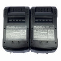 ☆未使用2個セット☆makita マキタ 18V 12.0Ah 純正 リチウムイオンバッテリー BL18120 A-79815 大容量 リチウムイオン電池 蓄電池129159 - 9