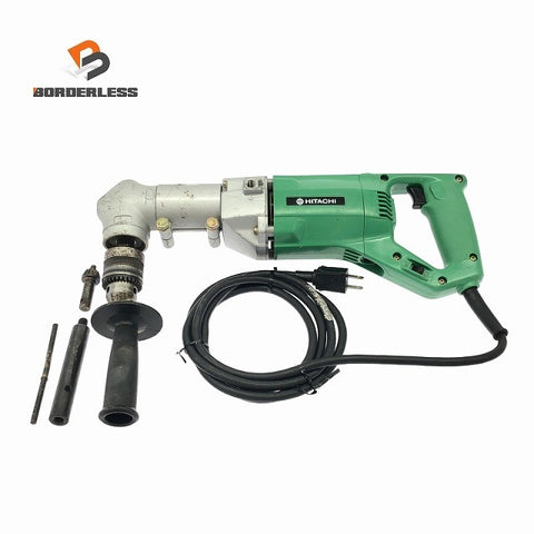 ☆比較的綺麗です☆ HITACHI 日立工機 100V 50/60Hz 13mm アングルドリル D13Y 電動工具120926