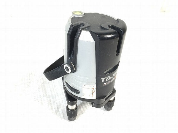 ☆中古品☆TAJIMA タジマ オートレーザー墨出し器 AL-KY 受光器 三脚2本 ケース付 レーザーライン短・横119004 - 3