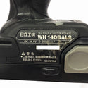 ☆比較的綺麗☆HITACHI 日立工機 14.4V コードレスインパクトドライバー WH14DBAL2(2LSCK)(B) 黒 バッテリ2個(3.0Ah) 充電器 ケース129461 - 8