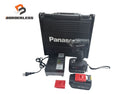 ☆美品☆ Panasonic パナソニック 14.4V/18V 充電インパクトドライバー EZ76A1LJ2G-B バッテリー2個 18V 5.0Ah 充電器 ケース付132413 - 1