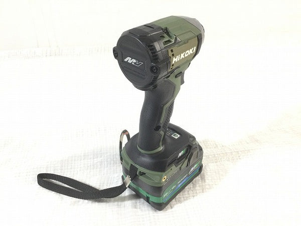 ☆未使用品☆ HIKOKI ハイコーキ 36V コードレスインパクトドライバー WH36DD(2XHGSZ)フォレストグリーン フルセット128833 - 6
