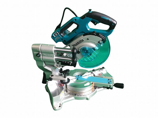 ☆未使用品☆makita マキタ 18V 充電式スライドマルノコ LS610DRG バッテリー1個(18V 6.0Ah) 充電器付き - 6