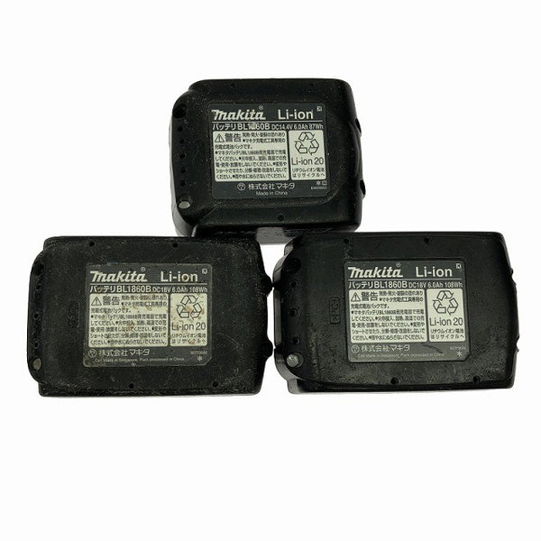 ☆中古品☆makita マキタ 18V 充電式インパクトドライバ TD171D バッテリー3個(6.0Ah)+バッテリー1個(14.4V 6.0Ah)充電器+ケース132780 - 9