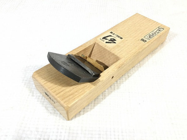 ☆未使用品☆常三郎 幻 まぼろし 鉋 寸八/70mm 木箱付 裏出し不要 別打 特殊製法 平鉋 かんな カンナ 大工道具 木材加工113095 - 6