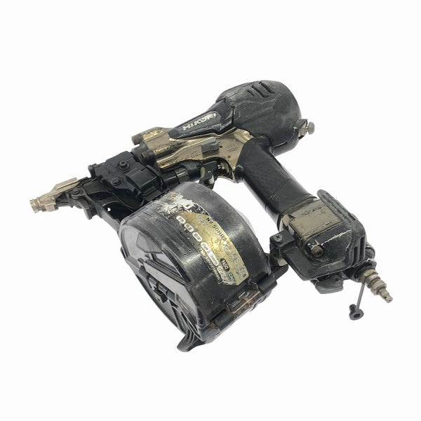 ☆中古品☆HiKOKI ハイコーキ 50mm 高圧 ロール釘打機 NV50HR2(S) パワー切り替え機構 エアダスタ付き エア工具 エアツール111621 - 2