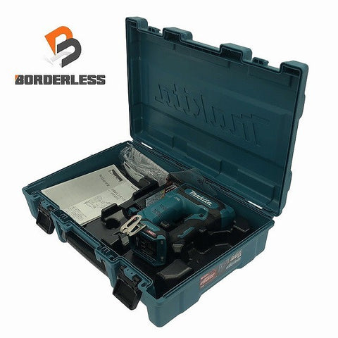 ☆未使用品☆ makita マキタ 40V 充電式 ピンタッカ PT001GZK 青/ブルー ケース付 バッテリー・充電器別売 ※コメント有116125