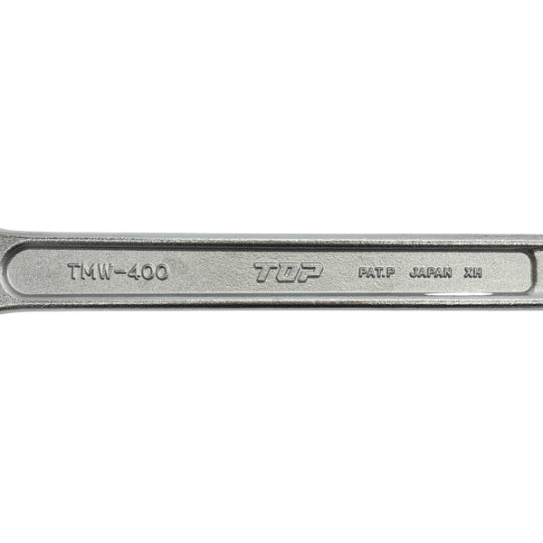 ☆未使用品2本セット☆TOP トップ たて型モーターレンチ TMW-400 400mm 継手用 バルブ用 締付 モンキーレンチ118636 - 7