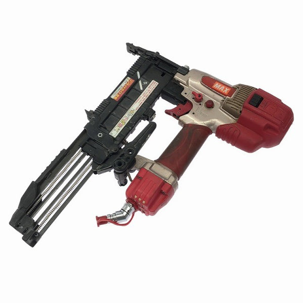 ☆中古品☆MAX マックス 高圧 フロア用エアネイラ HA-50F1(D)/4MA ケース付 フロアタッカー エアタッカー エアータッカー118880 - 10